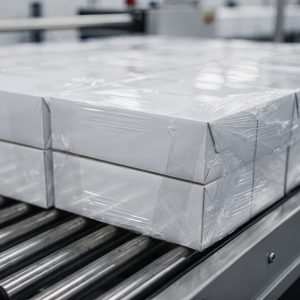 Plástico retráctil agrupación cajas pequeñas