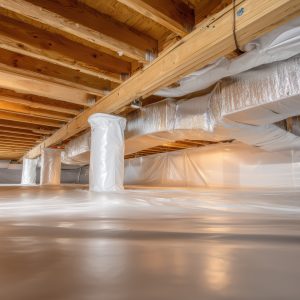Plástico para la construcción sotano