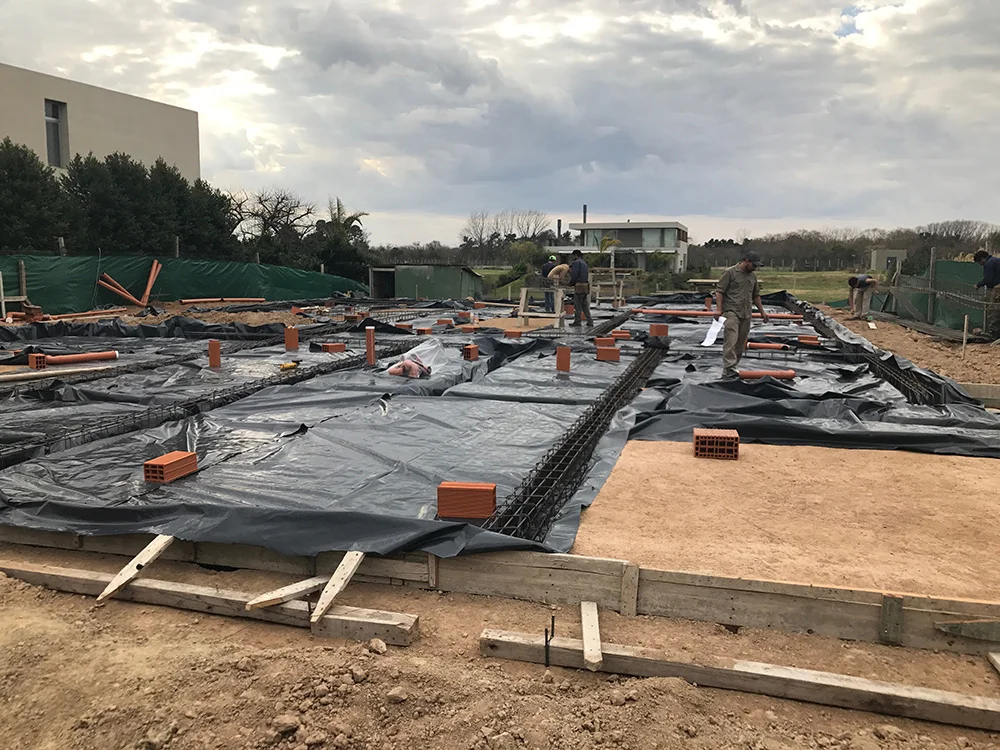 Plástico para la construcción